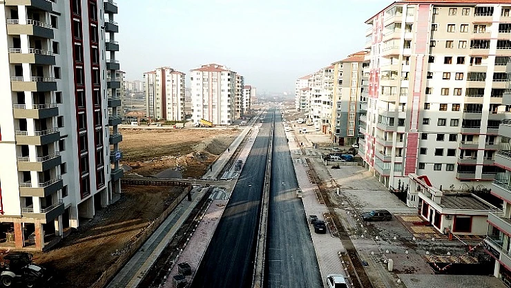 Yeşilçam Caddesi Asfaltlanıyor