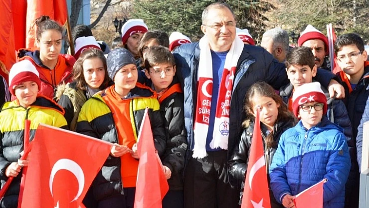 Vali Ali Kaban, Sarıkamış Şehitlerini Anma Programına Katıldı.