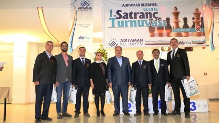 'Adıyaman Belediyesi 1. Ulusal Satranç Turnuvası' Sona Erdi