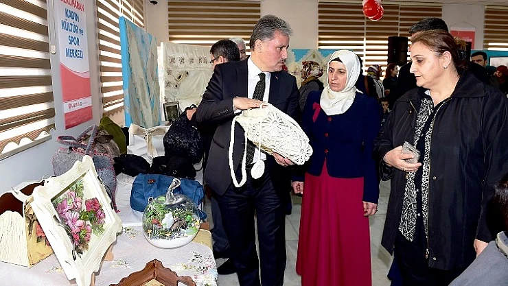 Büyükşehirden 'Hünerli Eller' Sergisi