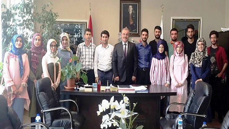 Gençlik Konseyinden Devlet Su İşleri 92. Şube Müdürlüğüne Ziyaret