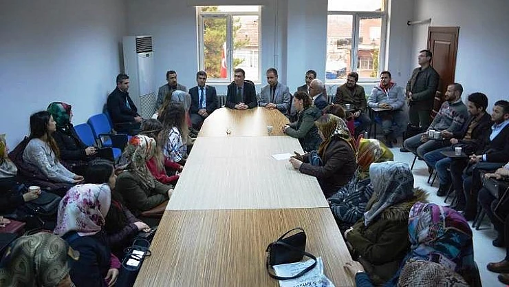 Yeşilyurt İlçe Öğretmenlerinden Kaymakam Sakar'a Ziyaret