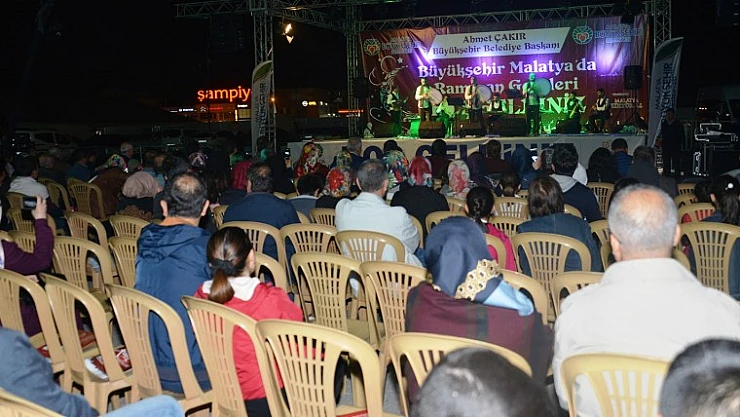 Malatya Ramazan Geceleri Başladı