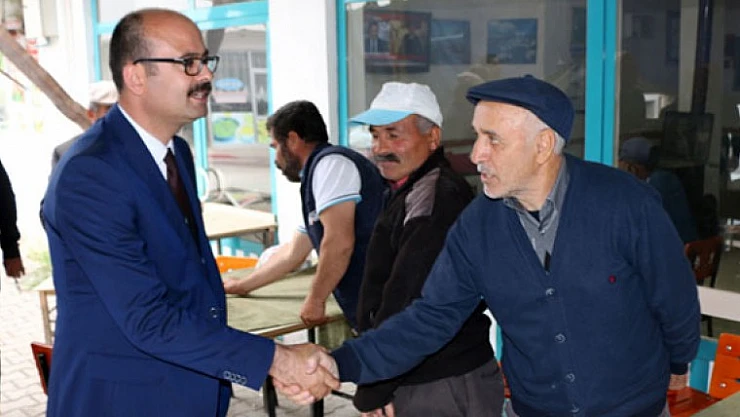 Kaymakam Erdem Esnafı Gezdi