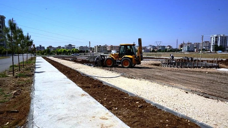 'Kent Park'ta Çalışmalar Devam Ediyor