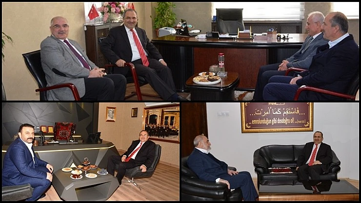 Vali Kaban, 1. OSB'de Ziyaretlerde Bulundu