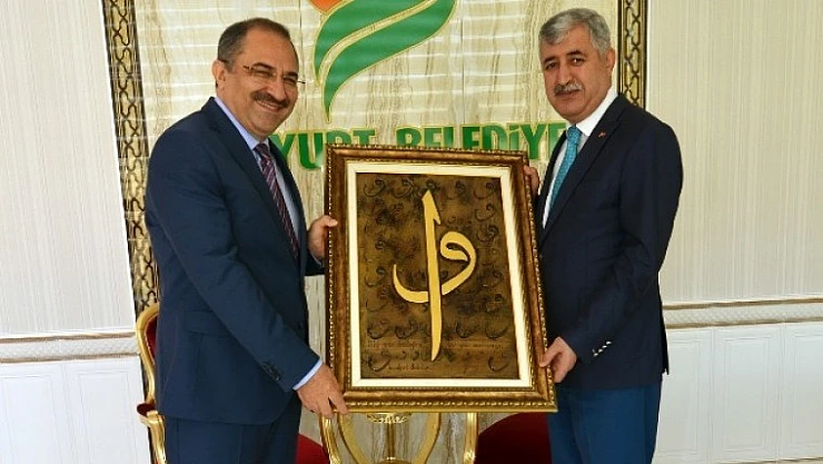 Vali Kaban, Yeşilyurt Belediyesini Ziyaret Etti
