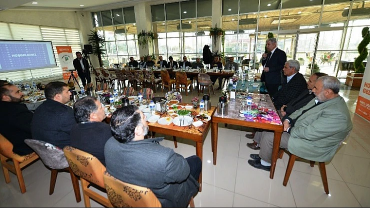 Başkan Polat Cami İmamlarıyla Yeşilyurt'u Değerlendirdi