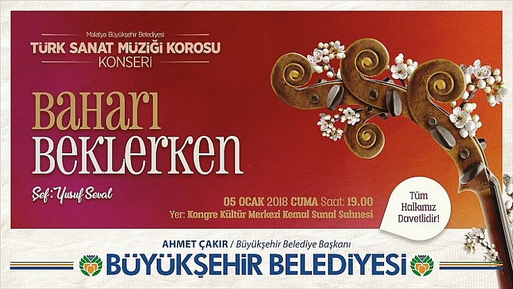 'Baharı Beklerken' Sanat Müziği Konseri