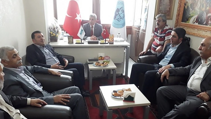 Ağbaba'dan Türk Ocağı'na Ziyaret