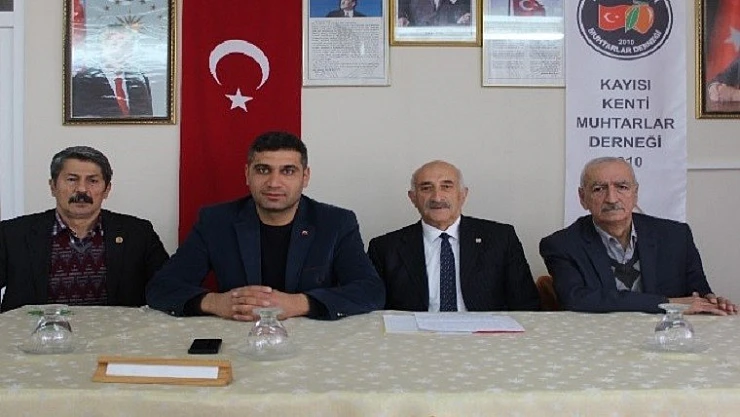 Muhtarlara Silah Harcı Yok