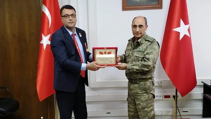 Malatya Şubeden Ordu Komutanlığına Ziyaret