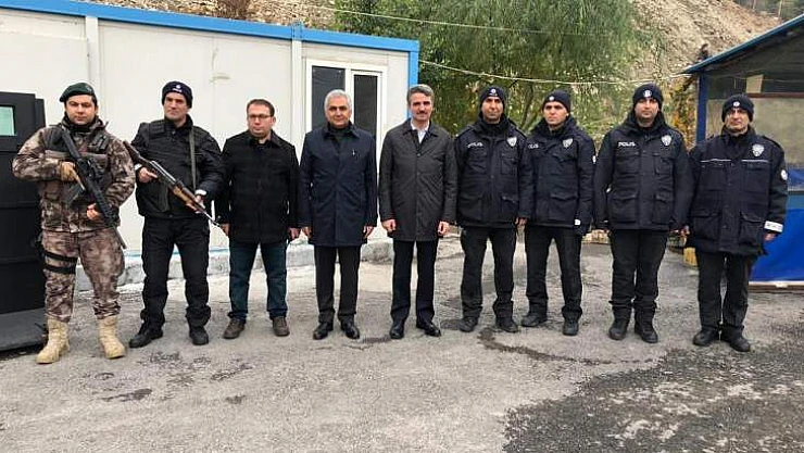 Vali Baruş, Uygulama Noktasını Denetledi
