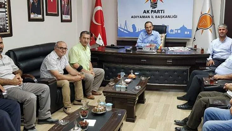 Adıyaman Kent Konseyi'nden AK Parti ve CHP'ye Ziyaret