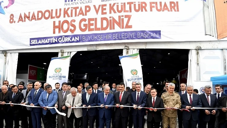 8. Anadolu Kitap ve Kültür Fuarı Resmi Açılış Töreni Yapıldı