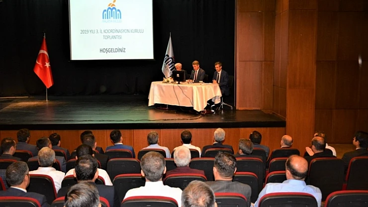2019 Yılı 3. Dönem İl Koordinasyon Kurulu Toplantısı