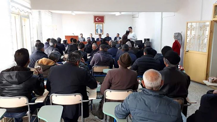 Yazıhan ve Arapgir'de Bilgilendirme Toplantısı Yapıldı