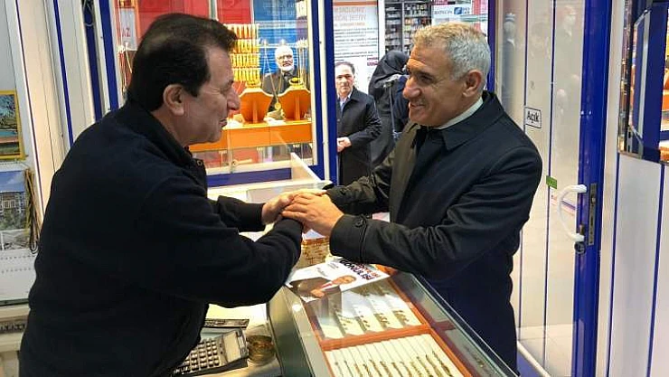 Osman Güder, Esnaflarla Bir Araya Geldi