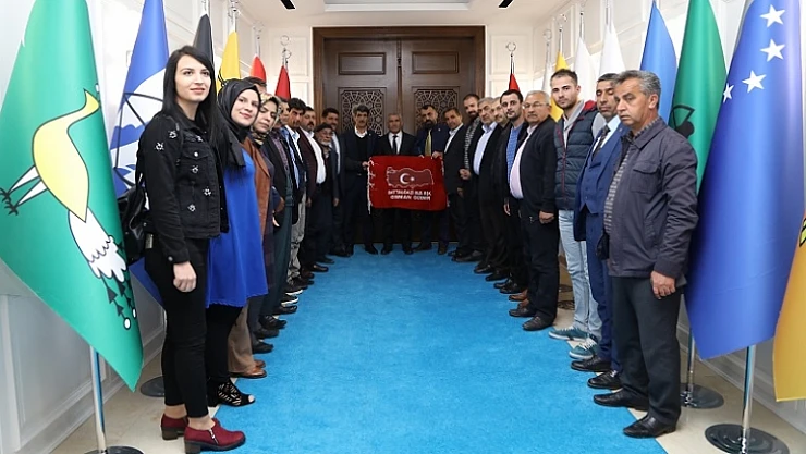 Malatya Tarım Platformu Başkanı Akın, Başkan Güder'i Ziyaret Etti