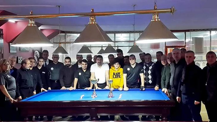 3 Bant Bilardo İl Şampiyonası Çekişmeli Geçti