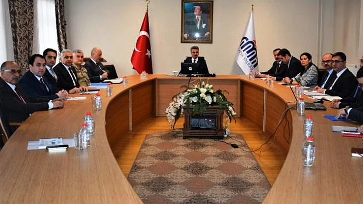 Vali Baruş Başkanlığında Seçim Güvenliği