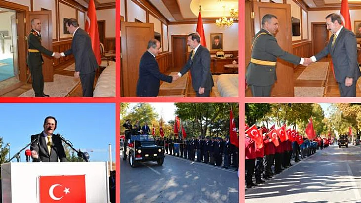 Cumhuriyetimizin 95. Yılı Törenle Kutlandı