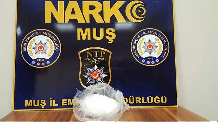 Muş'ta Uyuşturucu Operasyonu