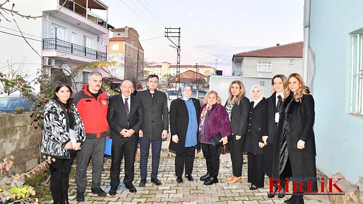 Hanımefendi Hanife Yazıcı'dan İlimizdeki Ailelere Ziyaret