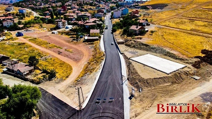 Hanımınçiftliği ve Melekbaba Mahallesi Bağlantı Yolu Asfaltlandı