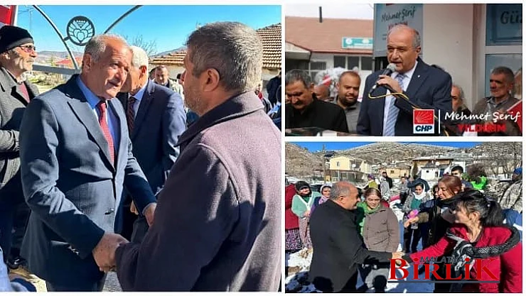 Hekimhan Halkı Mehmet Şerif Yıldırım'a Güveniyor