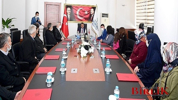 Hekimhan Mhp Teşkilatı'ndan Başkan Gürkan'a Ziyaret