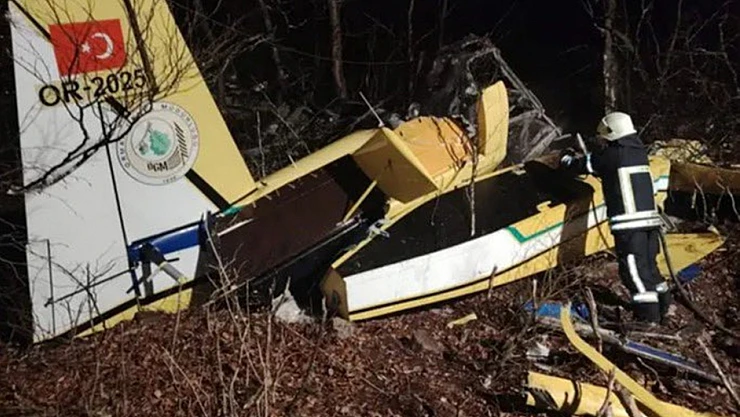 Hırvatistan'da Düşen Türk Yangın Söndürme Uçağından Acı Haber: Bir Pilot Şehit Oldu