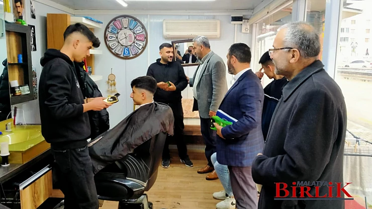 HÜDA PAR Malatya Belediye Başkan Adaylarından Esnaf Ziyareti