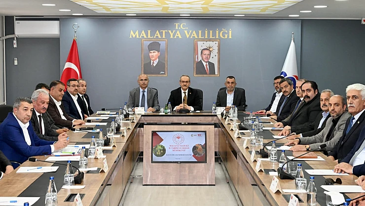 İlimizde Meydana Gelen Zirai Don Sonrası Yapılan Çalışmalar Hakkında İstişare ve Değerlendirme Toplantısı Gerçekleşti