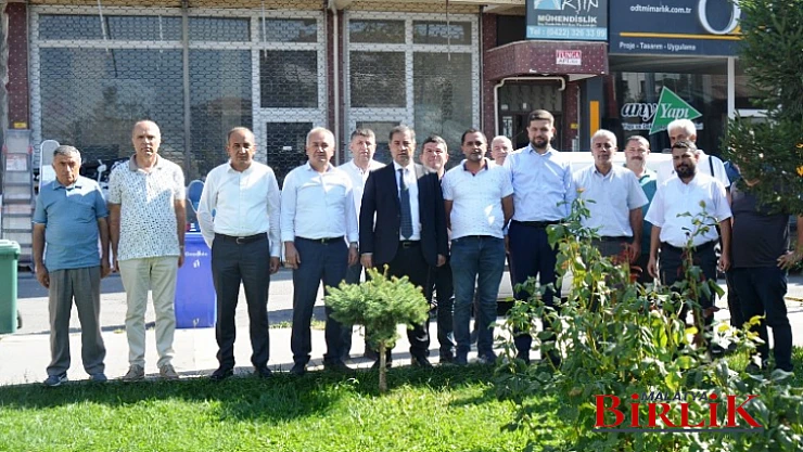 İnönü Kapalı Çarşısı Esnaflarından Baştürk'e Destek