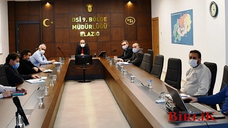 İspendere Gölet Sulaması Değerlendirme Toplantısı