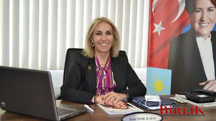 İyi Parti Malatya Kadın Politikaları Başkanı Kayış'tan 23 Nisan Mesajı