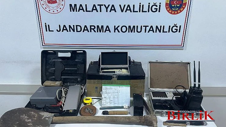 Kaçak Kazı Olayında Suçüstü Yakalandılar