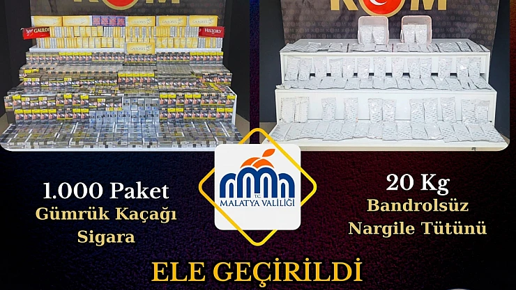 Kaçakçılık ve Organize Suçlarla Mücadeleye Yönelik Operasyon