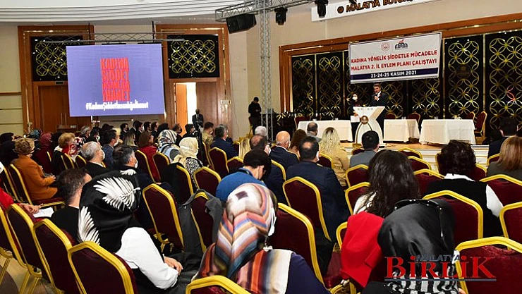  Kadına Yönelik Şiddetle Mücadele Eylem Planı Çalıştayı Düzenlendi