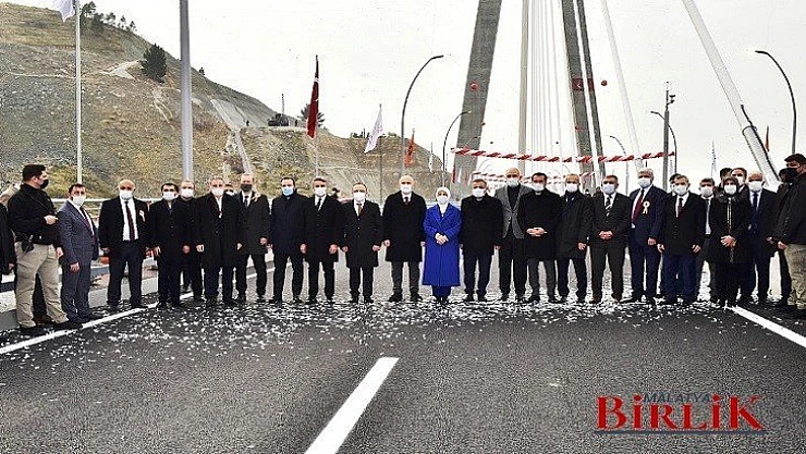 Kömürhan Köprüsü Törenle Açıldı