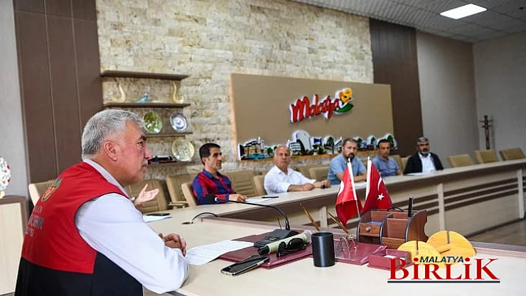 Kurban Bayramı Öncesi İstişare Toplantısı