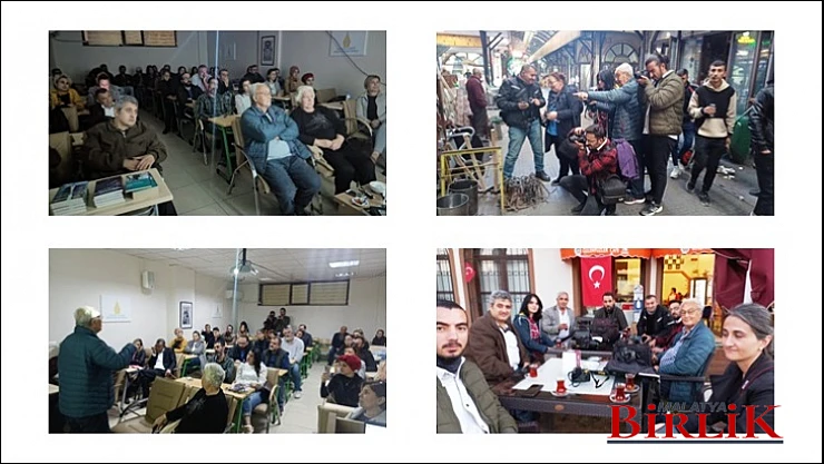 Lütfi Özgünaydın Malatya'da Fotoğraf Ve Sunum Söyleşisine Katıldı
