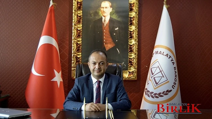 Malatya Barosu'ndan Açıklama