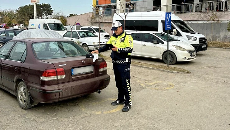 Malatya'da Engelli Parklarını İşgal Eden Araçlara Ceza Yağdı