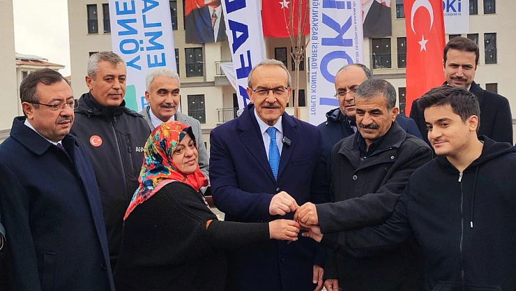 Malatya'da Kalıcı Konut Teslimleri Aralıksız Devam Ediyor