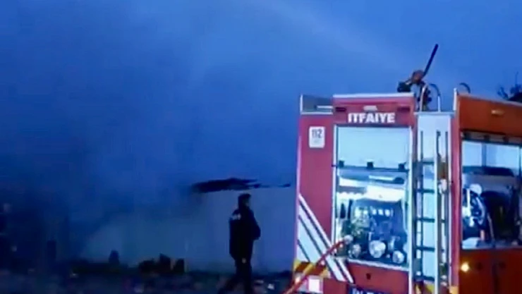 Malatya'da Müştemilat Alev Aldı: Polis Çıkış Nedenini Araştırıyor