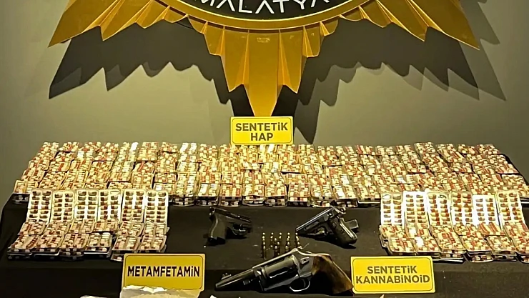 Malatya'da 'torbacı' operasyonu: 3 gözaltı