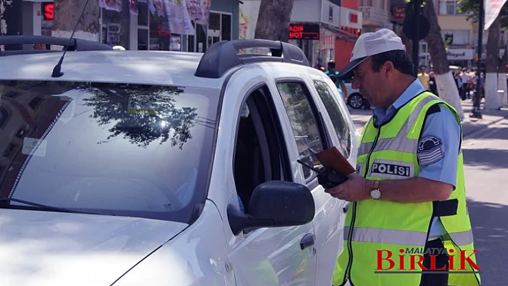 Malatya'da Trafik Denetimleri