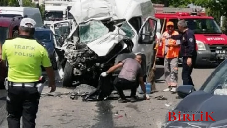 Malatya'da Trafik Kazası